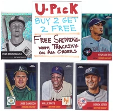 2022 Topps Chrome Platinum U-Pick Buy 2 Get 2 Free Ships Free