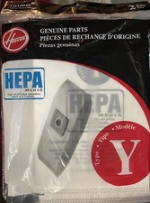 Hoover WindTunnel Y HEPA Vacuum Filter Bags 6 pack AH10040 902419001/1 Free7 Ttl