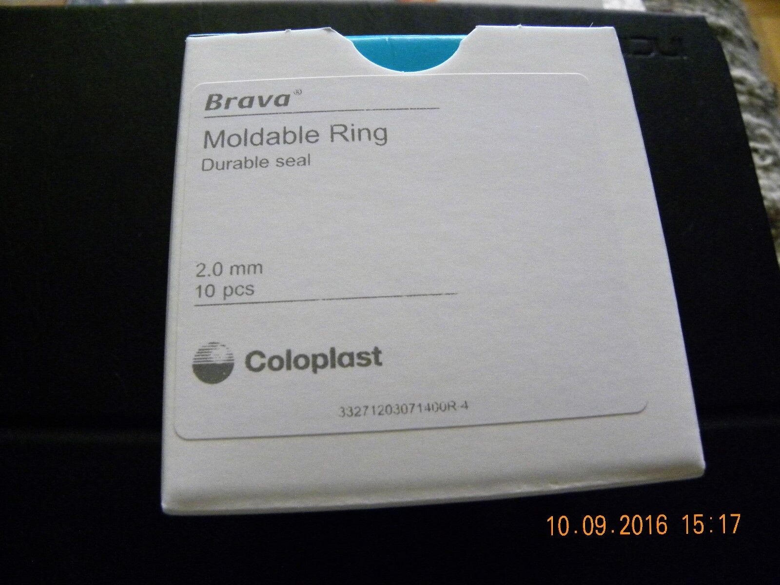 Coloplast #120307 Brava Moldable Rings 2" Size / 2.0mm THIN [Sealed] - Box of 10