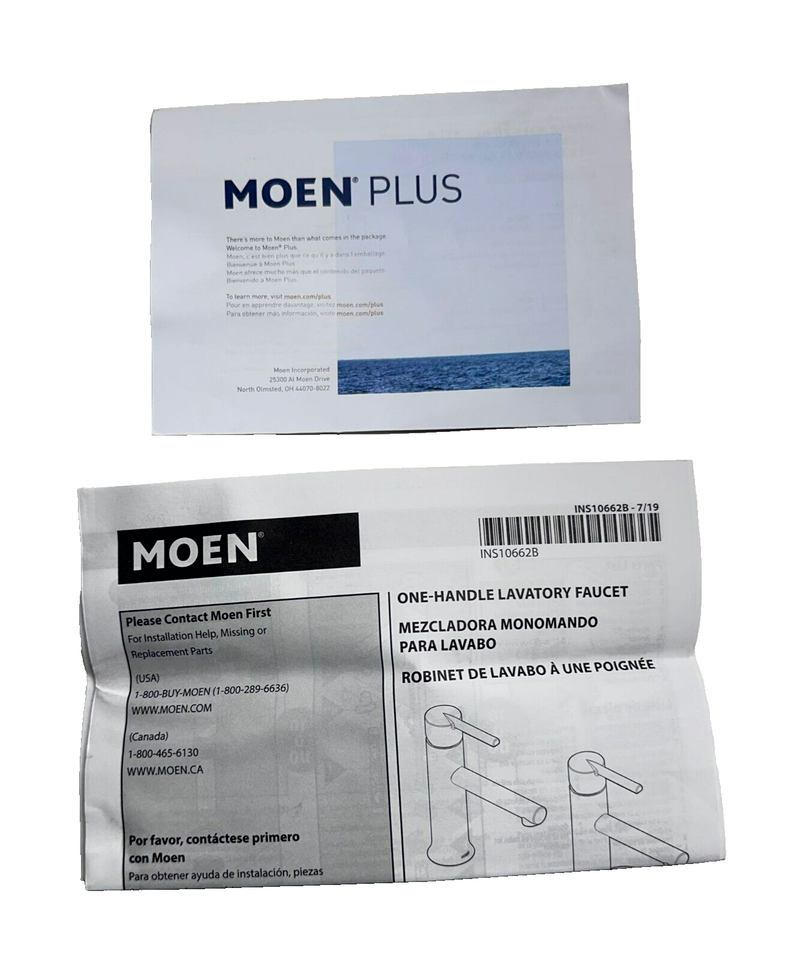 Moen 84346SRN Bathroom Sink Faucet Brushed Nickel for sale online eBay