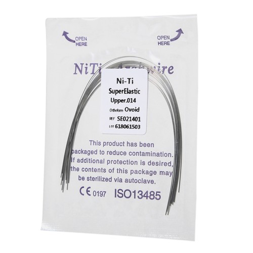 Dental Ortho Supper Elastic Niti Round Arch Wire 012/0.14/0.16/ 0.18/0.20 po - Afbeelding 23 van 82