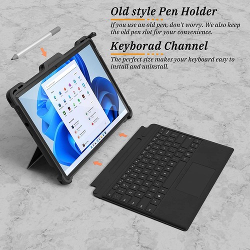 Case for New Microsoft Surface Pro 8 with Shoulder Strap and Hand Strap. - Picture 5 of 7