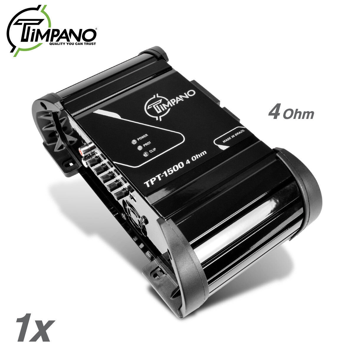 Timpano TPT-1500 4 Ohm Brazilian Amplifier 1600W RMS Car Audio