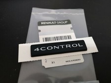 MONOGRAMM RENAULT MEGANE IV und TALISMAN KADJAR 4 CONTROL ORIGINAL LOGO