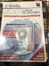 Dvd Lens Cleaner 4 Language Voice Instructions