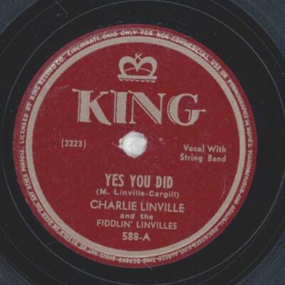 Charlie Linville - Yes You Did / Snow Deer