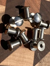 10 3/8" Chicago Screw Stud Fastener Rivet Hardware Gun Sling Guitar Strap Keeper
