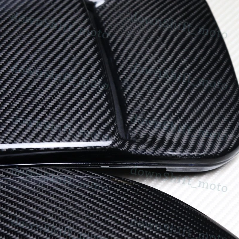 Tampas de tampa de moldura de para-choque para farol de neblina de fibra de carbono para 04-05 Subaru Impreza WRX STi - Imagem 2 de 4