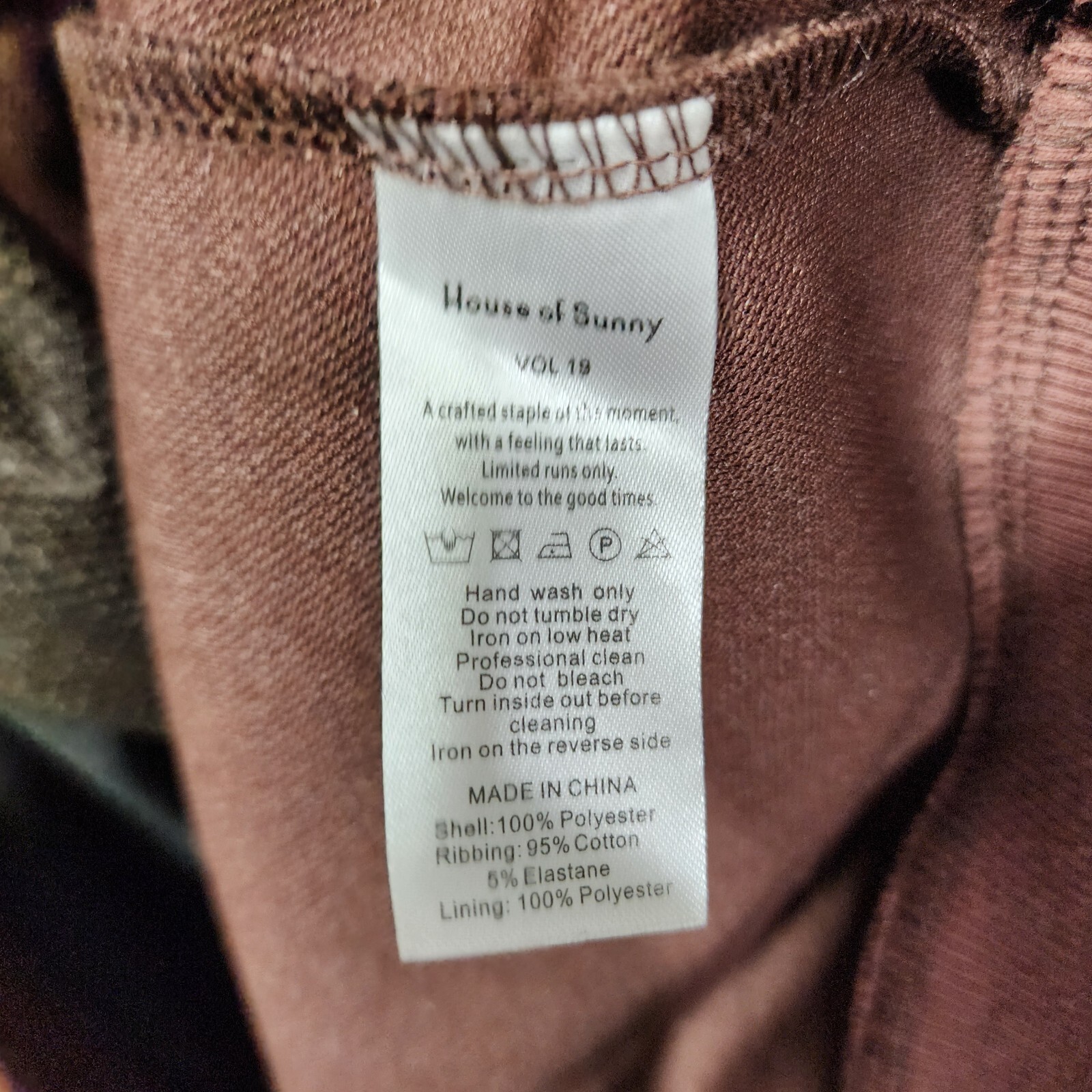 House Of Sunny Bowling Dad Jacket Another Day We've Got To Get It Brown Size L