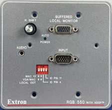 Extron RGB 550 Mountable Interface: Advanced Audio, Crisp Visuals, and Seamless