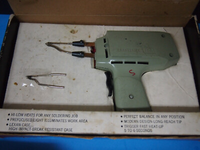 Vintage Craftsman 100 Dual Heat Vintage Soldering Gun Iron Sears Works