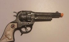 Vintage 1950 Hubley Texan Jr. Dummy Variation Die-Cast Cowboy Cap Gun