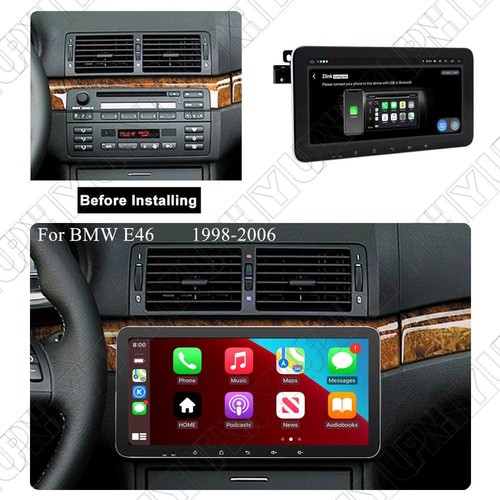 10.33'' Android 14 Carplay 4+32GB Car Stereo Radio GPS Navigation for BMW E46 M3 - Picture 9 of 24
