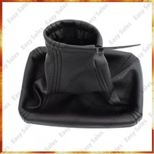 Schaltsack Schaltmanschette Schwarz passt für OPEL CORSA C Bj. 00-06 Öko-Leder