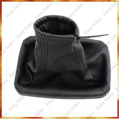 Schaltsack Schaltmanschette Schwarz passt für OPEL CORSA C Bj. 00-06 Öko-Leder