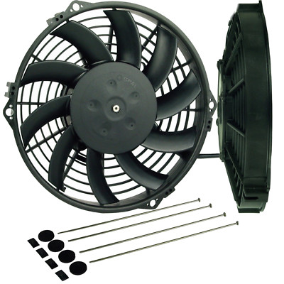 1 Satz Nägel Metall + 1x 12V Spal Lüfter 246mm VA07-AP12/C-58A saugend 1060m³/h