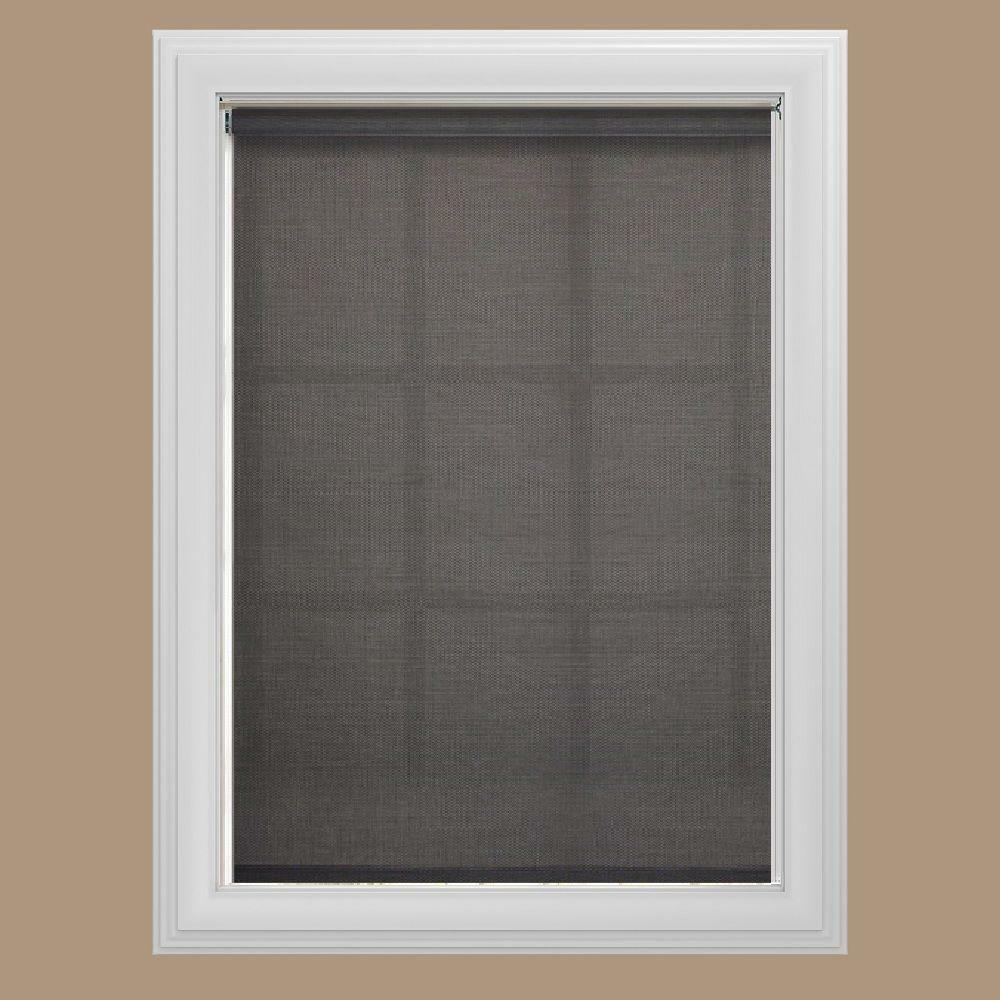 CuttoSize Graphite Cordless UV Blocking Roller Shades 37.25 in W x 72 in. eBay