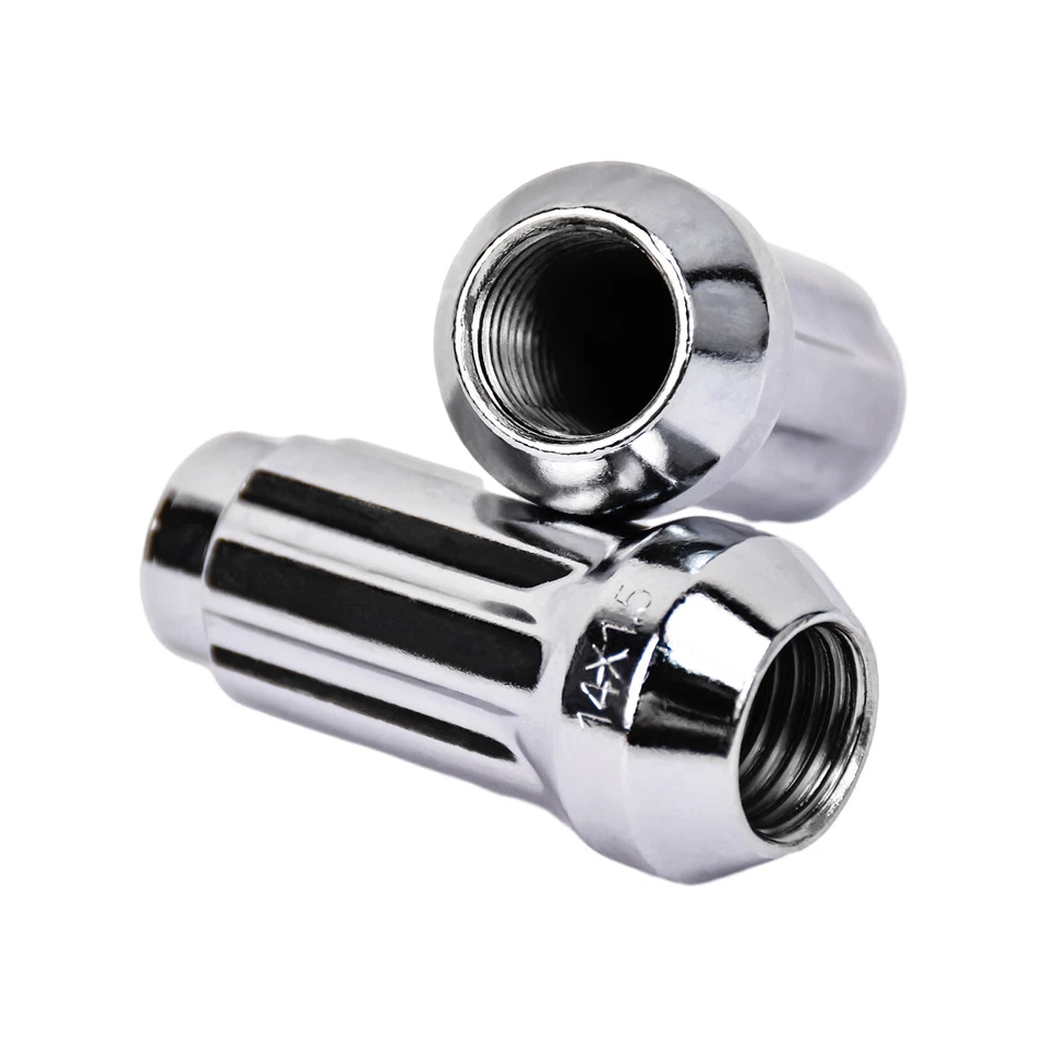 (24) 14x1,5 шлицевые зажимные гайки с 2 клавишами для Chevy GMC Silverado Sierra 2500 3500 - Изображение 3 из 4