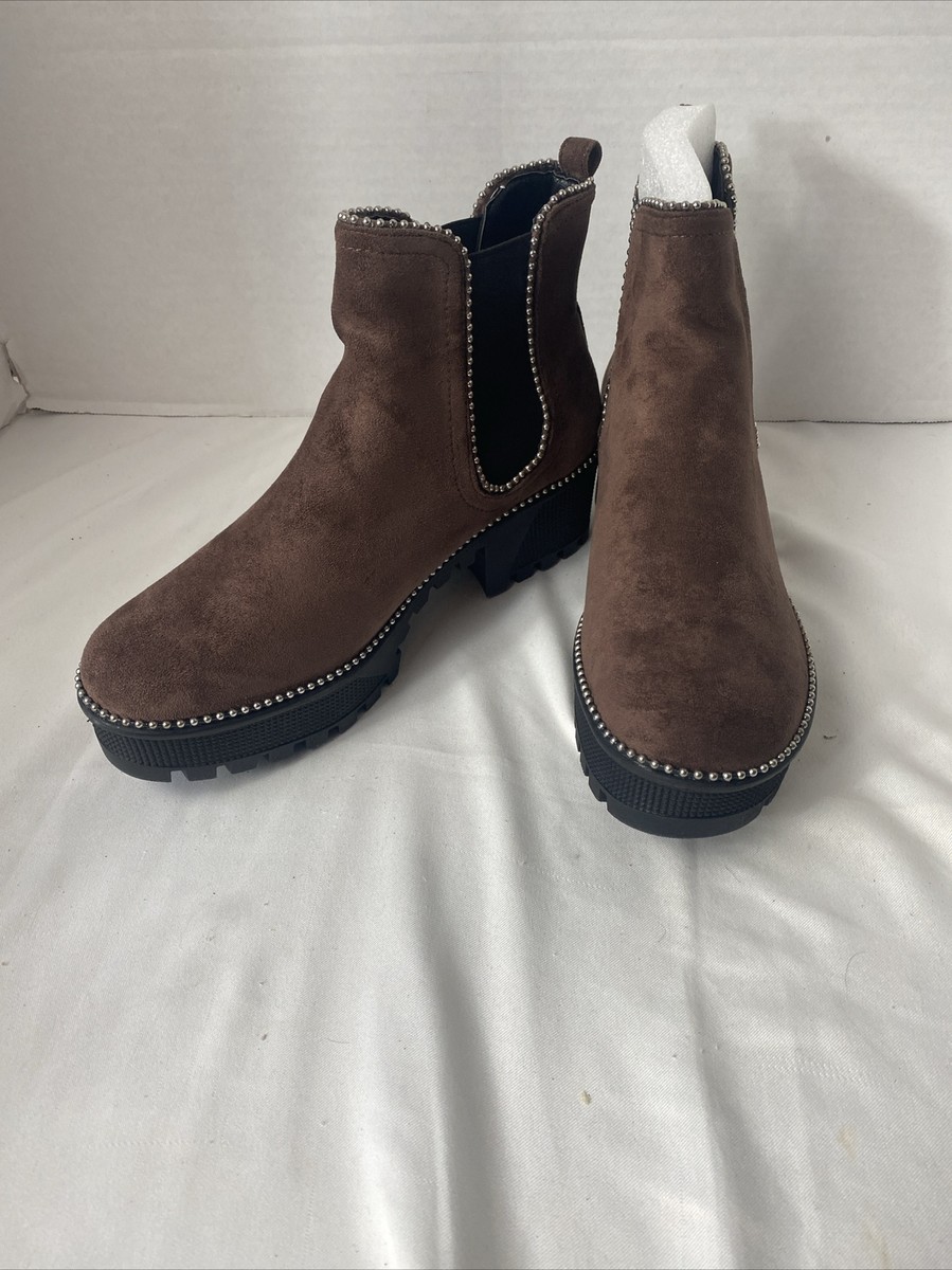 Cape Robbin Womens Tilda Ankle Boots Size