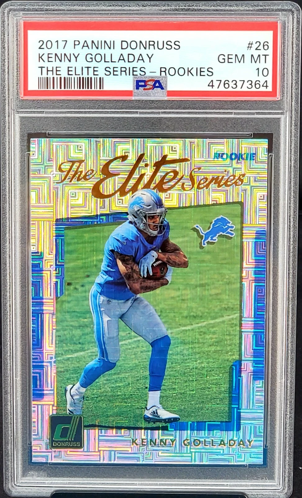 Kenny Golladay Panini Donruss the Elite Series #26 Rookies