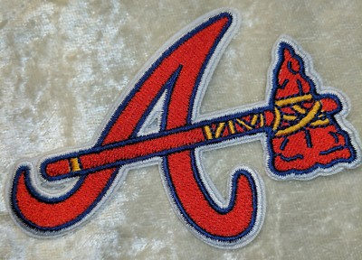 #ad Atlanta Braves 3.25quot; A Tomahawk Iron Sew On Embroidered Patch Free Tracking $4.95