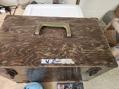 ebay antique tackle box Antique Vintage Tackle Box with Reels And Lures
