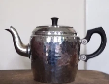 Vtg Sona Ware Silver Chrome 5" Teapot with Lid Stratford  England J184