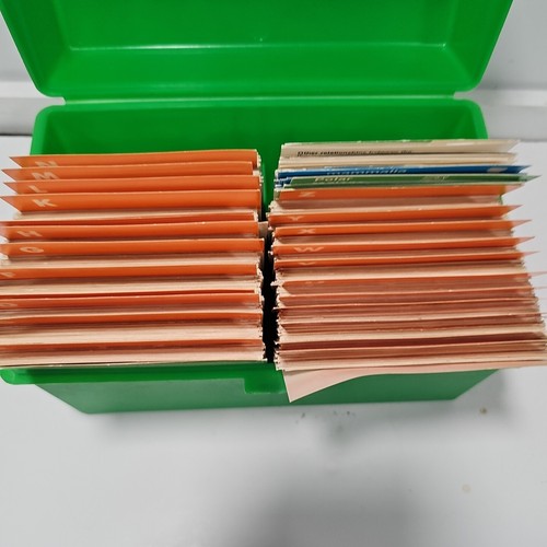Illustrated Wildlife Treasury Stuffed Full Cards Animals Box All Letters Vtg - Picture 7 of 15