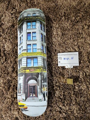 Supreme 190 Bowery Skateboard Deck (SS21) Brand New 8.125