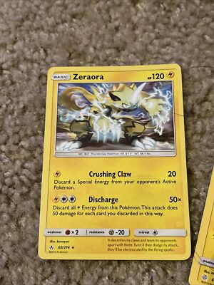 3 Electric type pokemon cards (description) | eBay