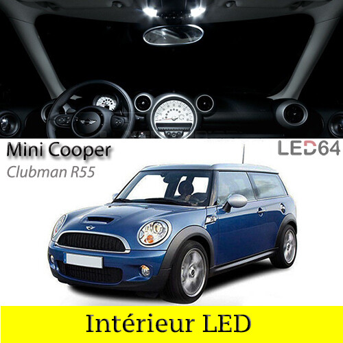 Light Bulb Mini Cooper Interior Kit 7 LED Bulbs Interior Lighting