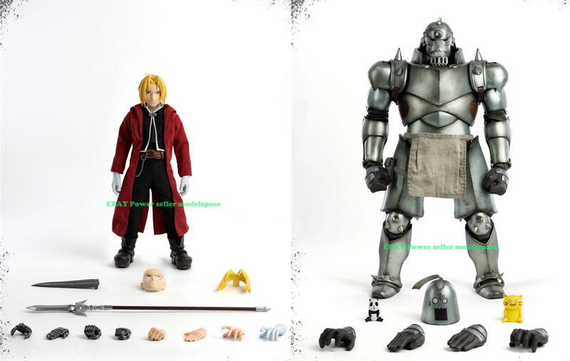 Juego de figuras Threezero 1/6 Fullmetal Alchemist Edward Alphonse Elric 250 mm 368 mm