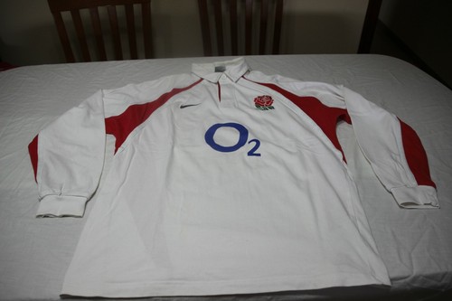 CAMISETA F.C DE RUGBY DE LA DE INGLATERRA DE MARCA NIKE XL 02 |