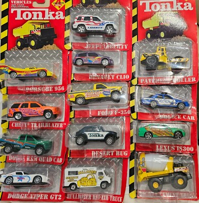 Maisto Tonka Collection 4 Die-Cast 1/64 Scale Cars Trucks 2003 | eBay