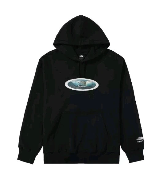 Sweat à capuche homme SUPREME FW'21 x The North Face patch lenticulaire S