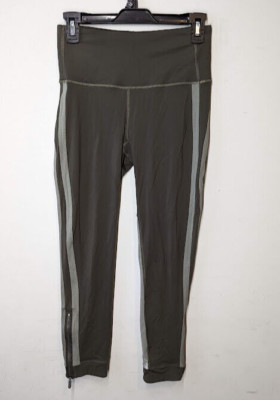 Lululemon Align Pant 7/8  Leggings Size 6 Dark Olive Green