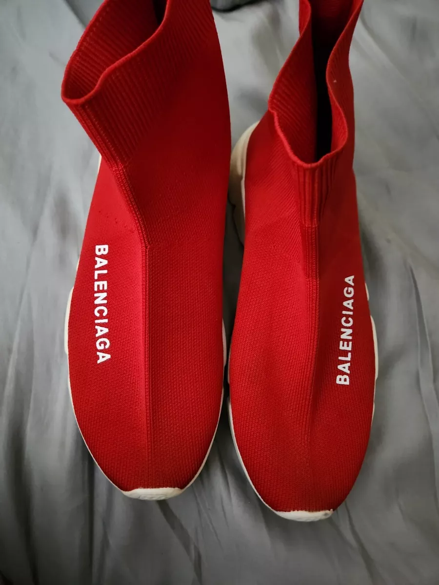 Balenciaga chaussure hotsell homme rouge