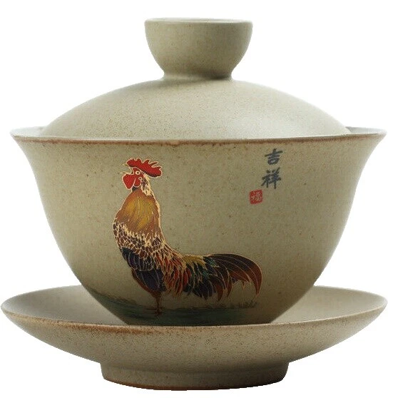 Tazas de té de cerámica vintage/retro