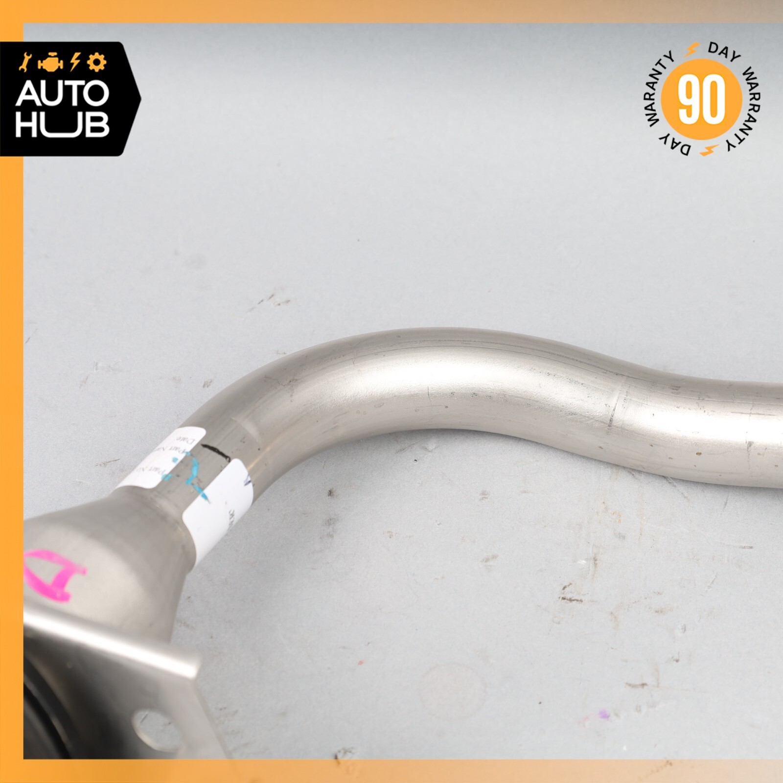 05-14 Aston Martin DB9 DBS Coupe Fuel Tank Filler Neck 4G439034AE OEM 35k