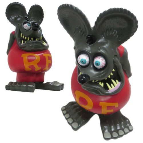 Rat Fink Jumbo Piggy Bank FUNKO Gray - Picture 4 of 10