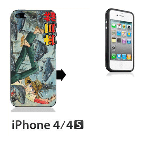 Sampei ragazzo pescatore Tsurikichi Sanpei COVER RIGIDA CUSTODIA IPHONE 4 E 4s - Imagen 1 de 1