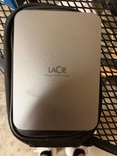 LaCie - STLP2000400 - 2 TB Portable Hard Drive - Moon Silver