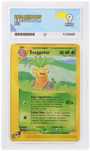 Exeggutor graded ACE 9 for sale on eBay
