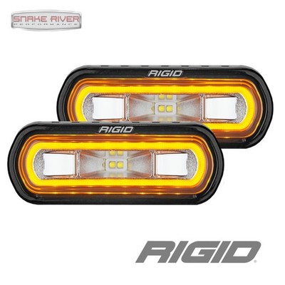 Rigid Industries SR-L Series Off-Road LED Licht Treuer Bernstein Halo Paar 53123