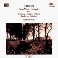 Chopin Fryderyk Fran - Chopin Complete Piano Music Vol.1 - Cd - G3Z
