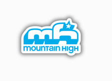Mountain High Ski Resort Vinyl Printed Sticker