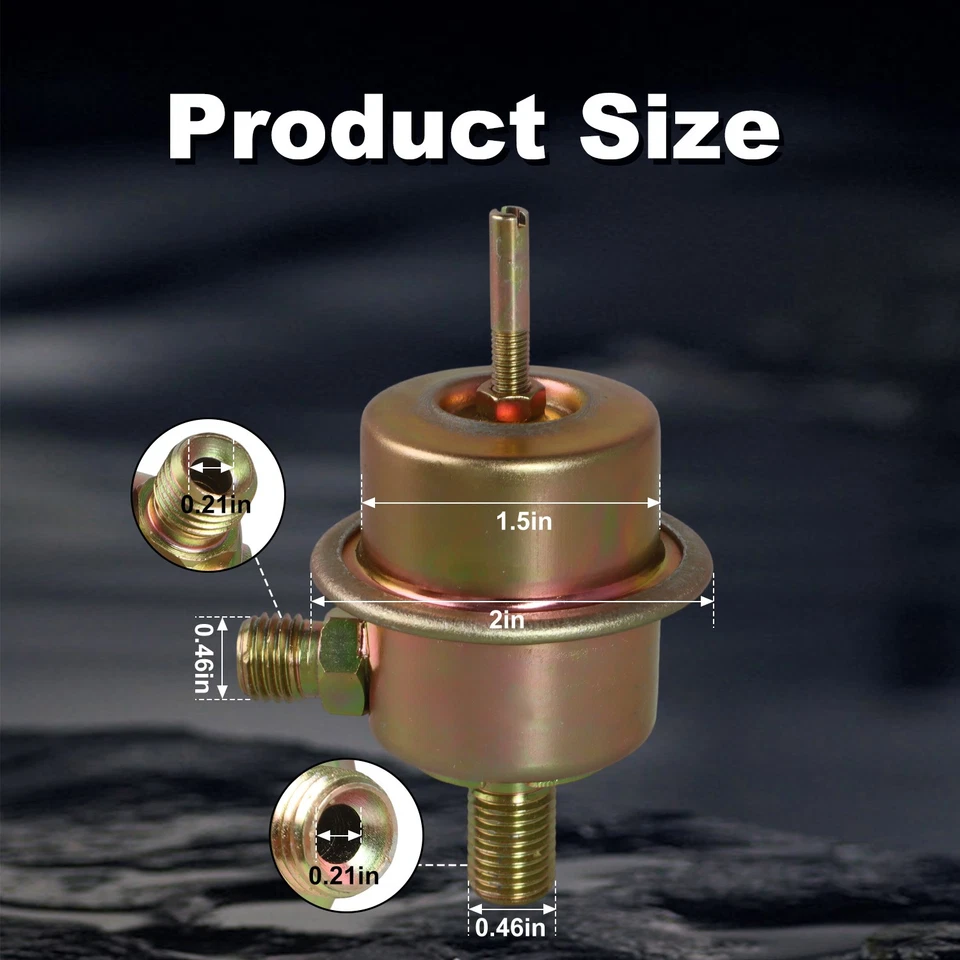 1 pieza regulador de presión de combustible para Porsche 911 928 Benz W126 W116 92811023102 Foto 3 de 4