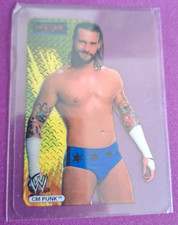 Edibas WWF WWE CM Punk ECW Lamin Cards 2007 Wrestling Trading Card