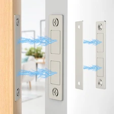 Magnetic Door Catch,  30 LB Cabinet Door Magnetic Catch Heavy Duty, 2 Pack Magne