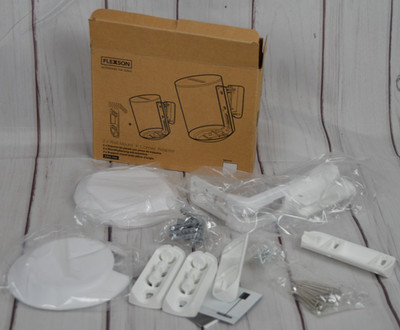 Flexson Wall Mount for SONOS White FLXS1WM2011 MISSING 1 BRACKET READ
